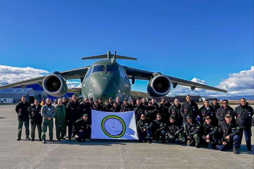 Tierra del Fuego participó de una nueva operación del ‘Programa Antártico Brasileño’