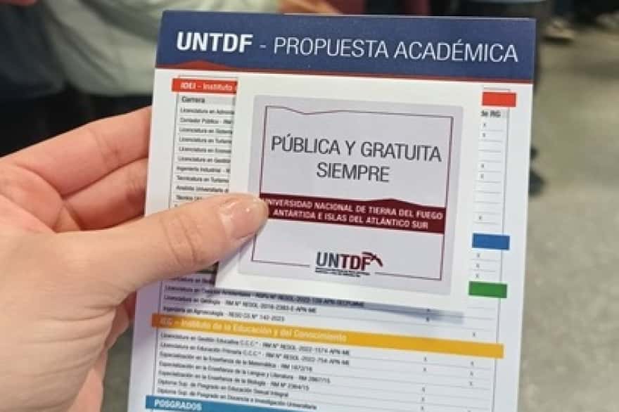 La UNTDF realizará su 'Feria de Carreras 2026' este viernes 4 en Río Grande