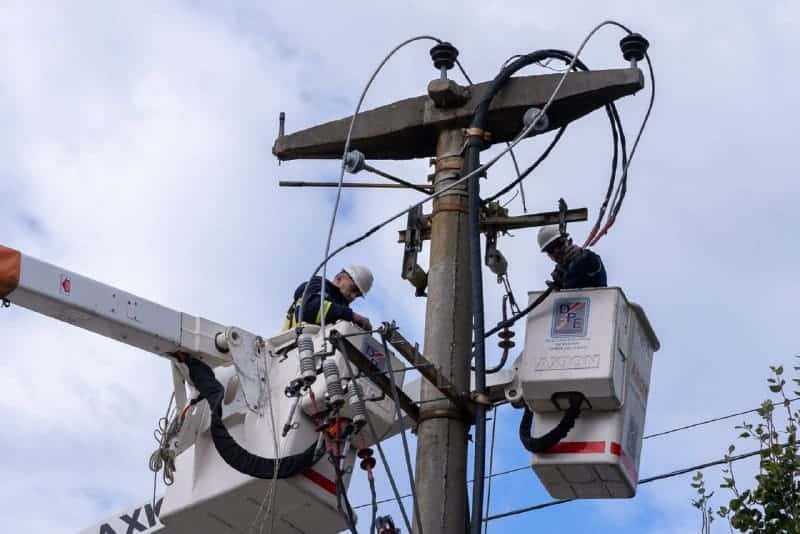 Corte de luz en Ushuaia por una explosión en un transformador