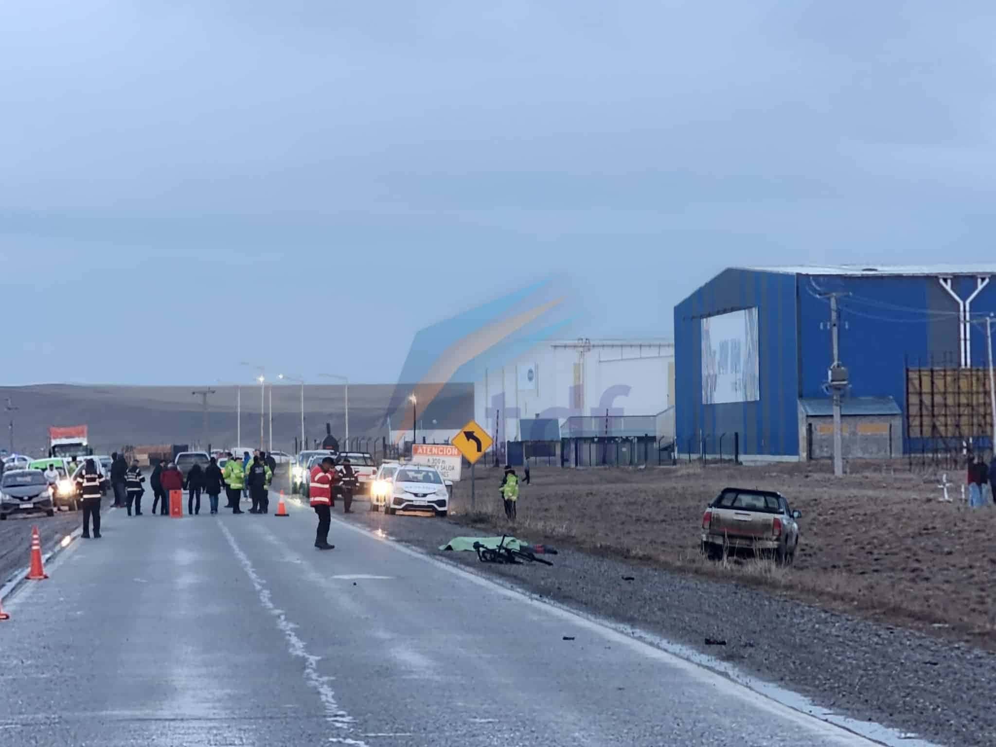 Murió un ciclista tras ser embestido por una camioneta