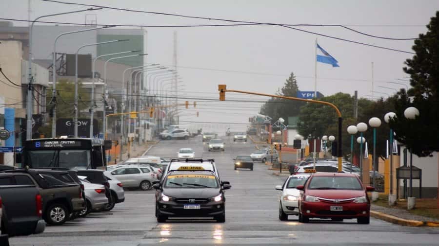 Pronostican un sábado con lluvia y nieve en sectores de Tierra del Fuego