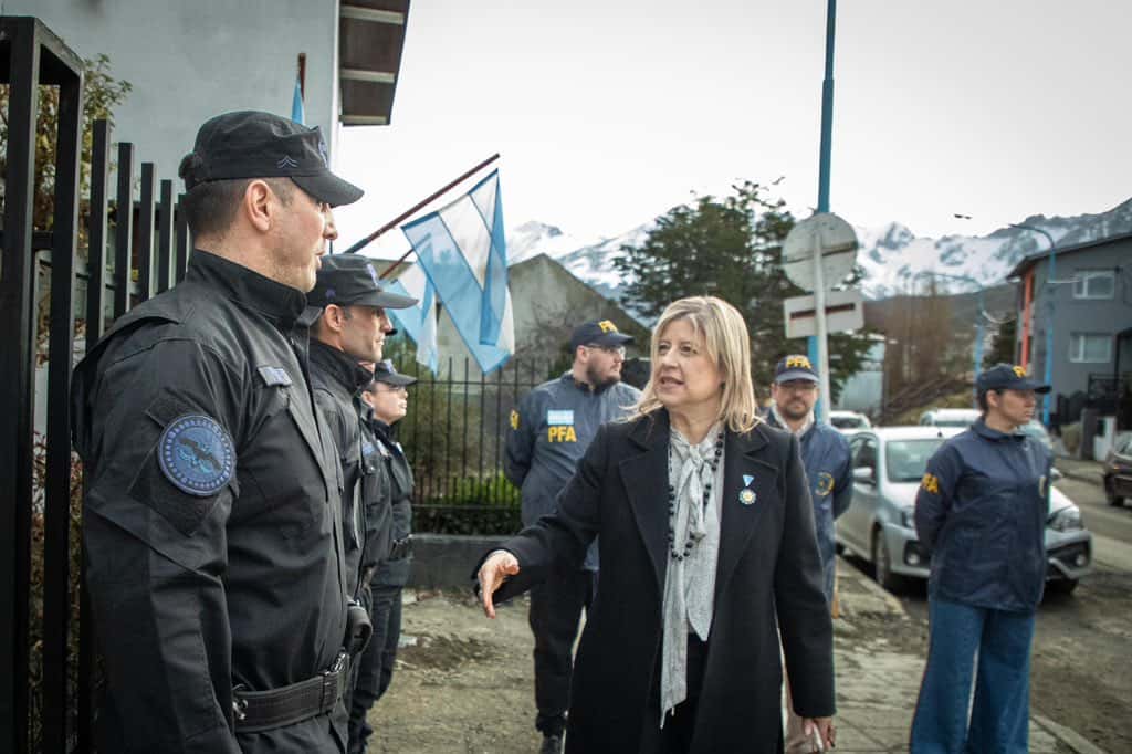 La Ministra de Seguridad Nacional visita Ushuaia