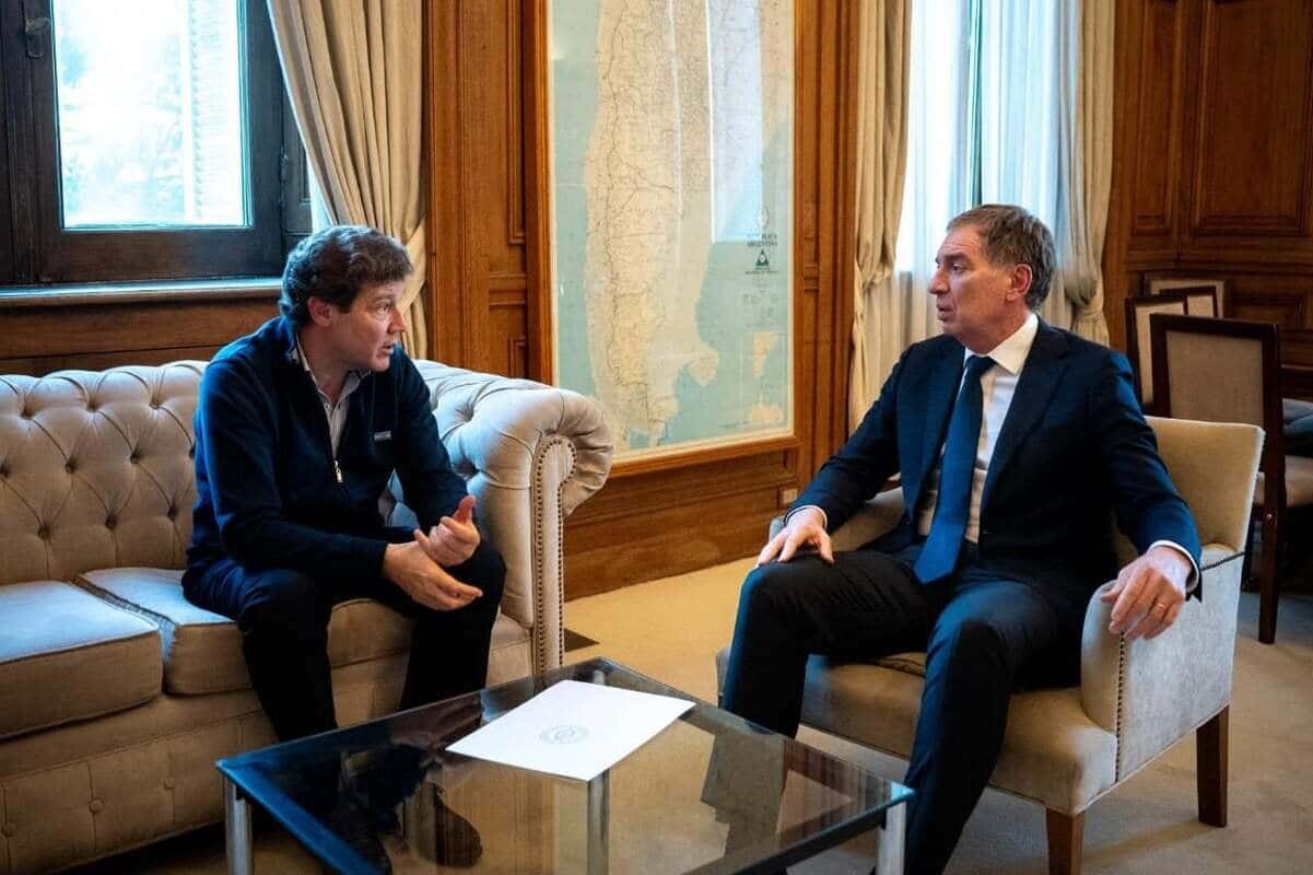 El Gobernador Melella mantuvo una nueva reunión de trabajo con el Ministro Santilli
