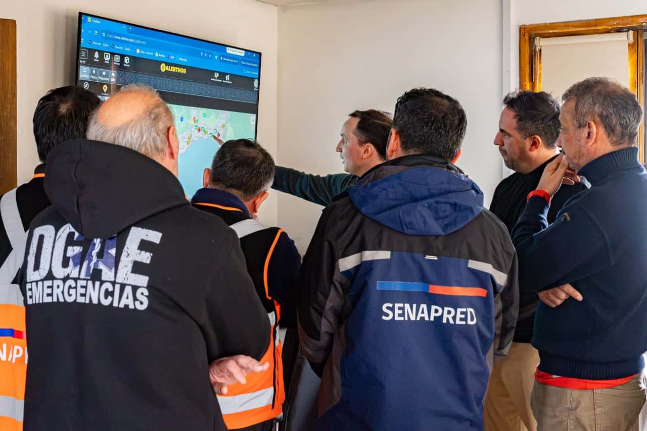 Tierra del Fuego y SENAPRED fortalecen el trabajo conjunto en gestión de riesgos