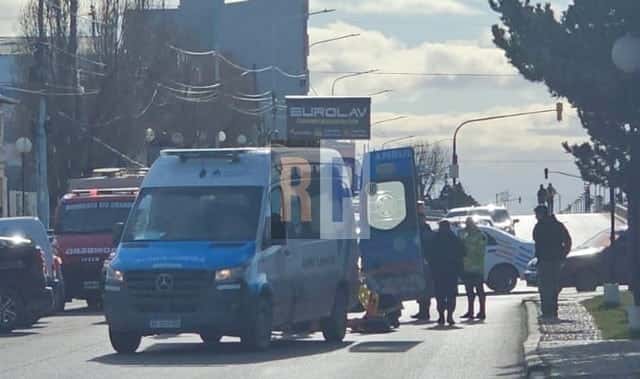 Jubilada atropellada en pleno centro tiene graves lesiones