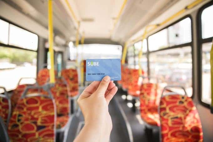 Pago del transporte público con Sube Digital