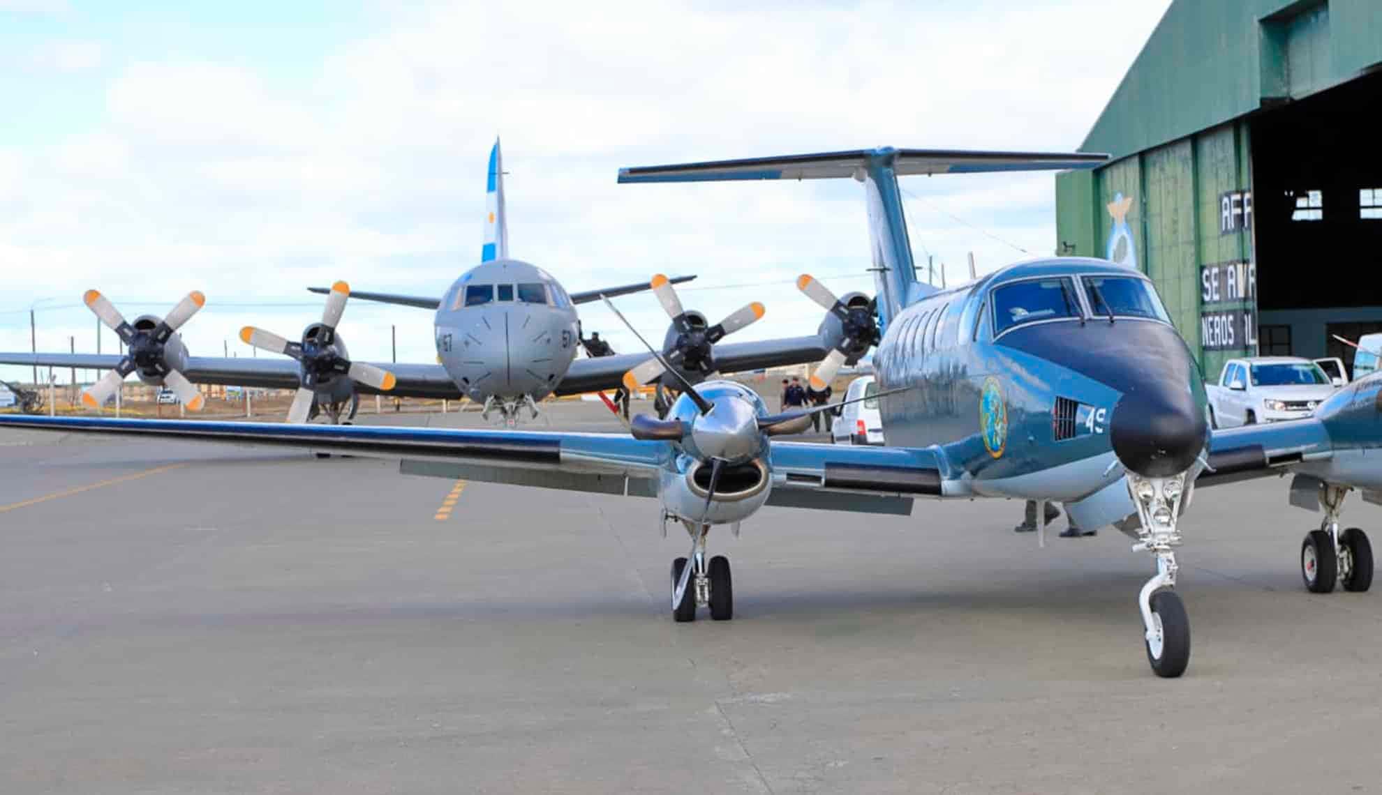 El ANAU refuerza capacidades con la presencia de una aeronave B-200 en la región