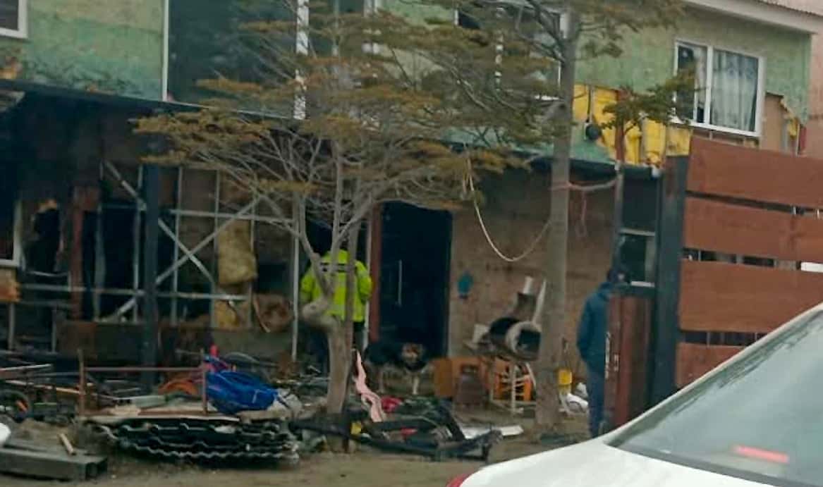 Ushuaia: Incendio en una vivienda