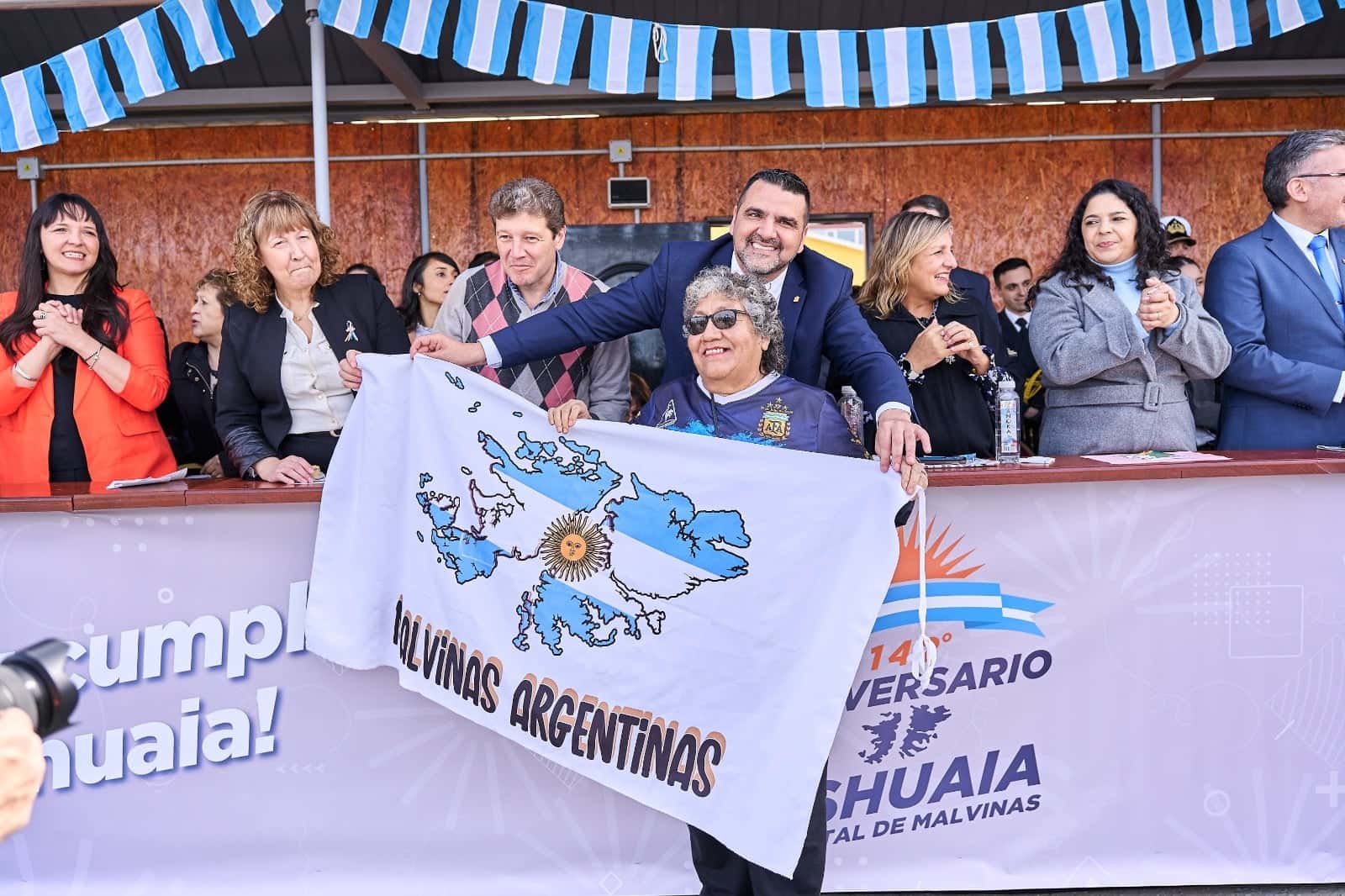 Vuoto destacó la convocatoria de 28 mil personas en el aniversario de Ushuaia