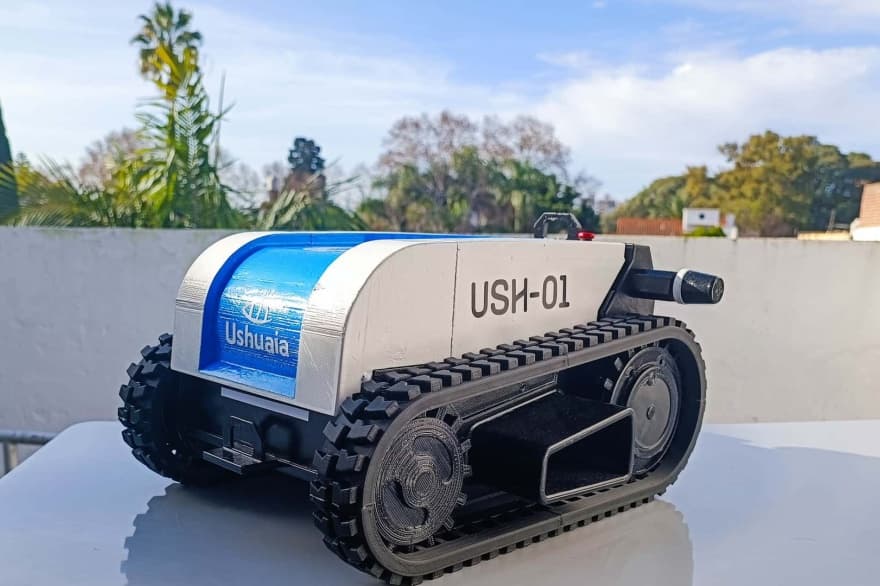 Joven de Ushuaia desarrolló una barredora de nieve portátil para graduarse como diseñador
