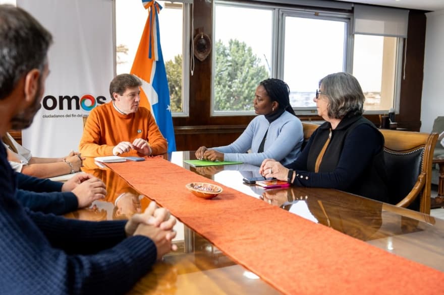 Melella recibió a la representante del Banco de Desarrollo de América Latina y el Caribe en Argentina