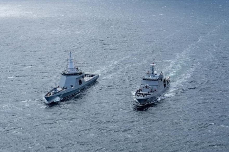 Tratado de Paz y Amistad: Las armadas de Argentina y Chile navegaron por el Canal Beagle