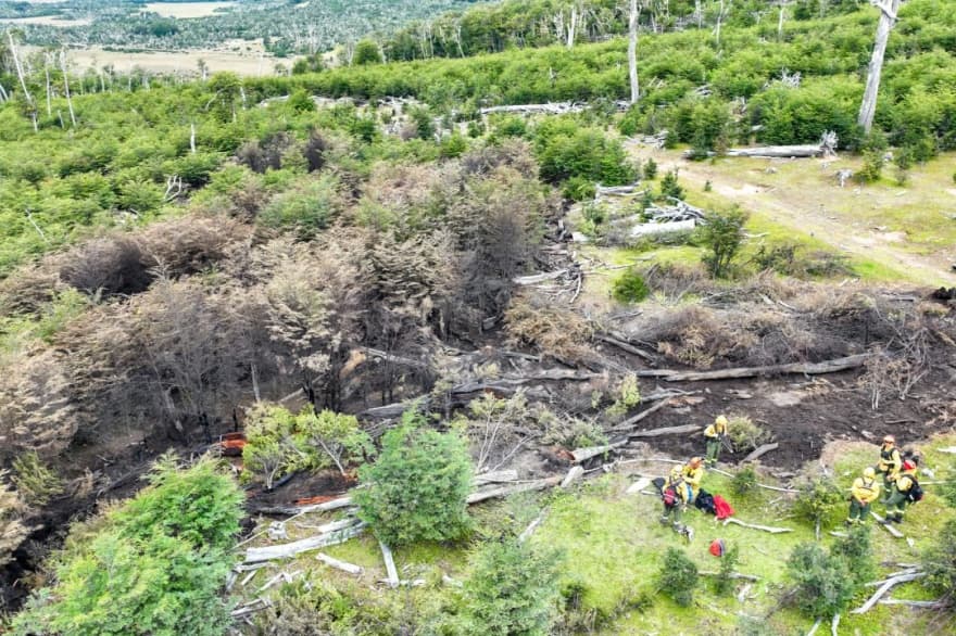 Gobierno confirmó que el incendio forestal declarado en estancia San Justo ya fue extinguido