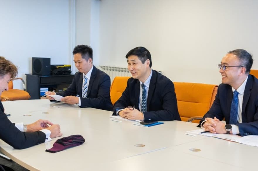 Directivos del BTF y el ICBC de China acordaron una agenda de trabajo conjunta