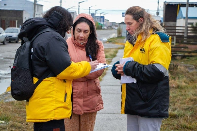 Promueven la tenencia responsable de mascotas en el Barrio Malvinas Argentinas