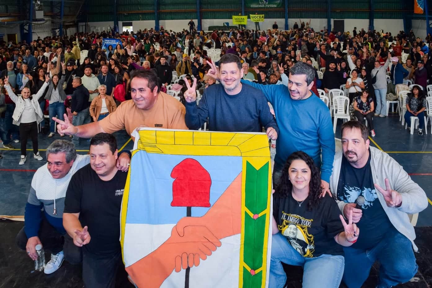 El PJ realizó multitudinario acto de reorganización de bases