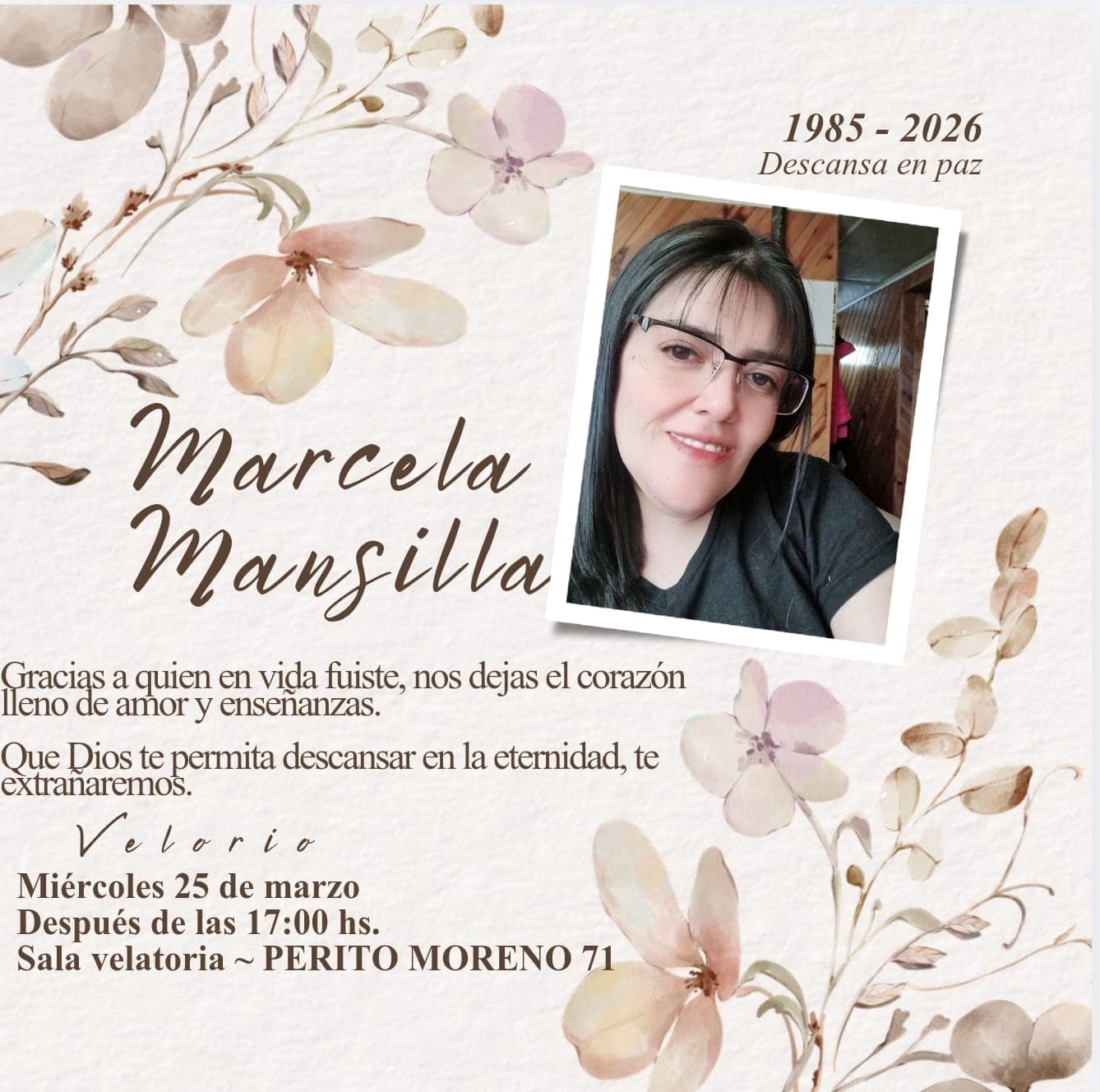 Familiar de una paciente que falleció, con quejas a la obra social Osef