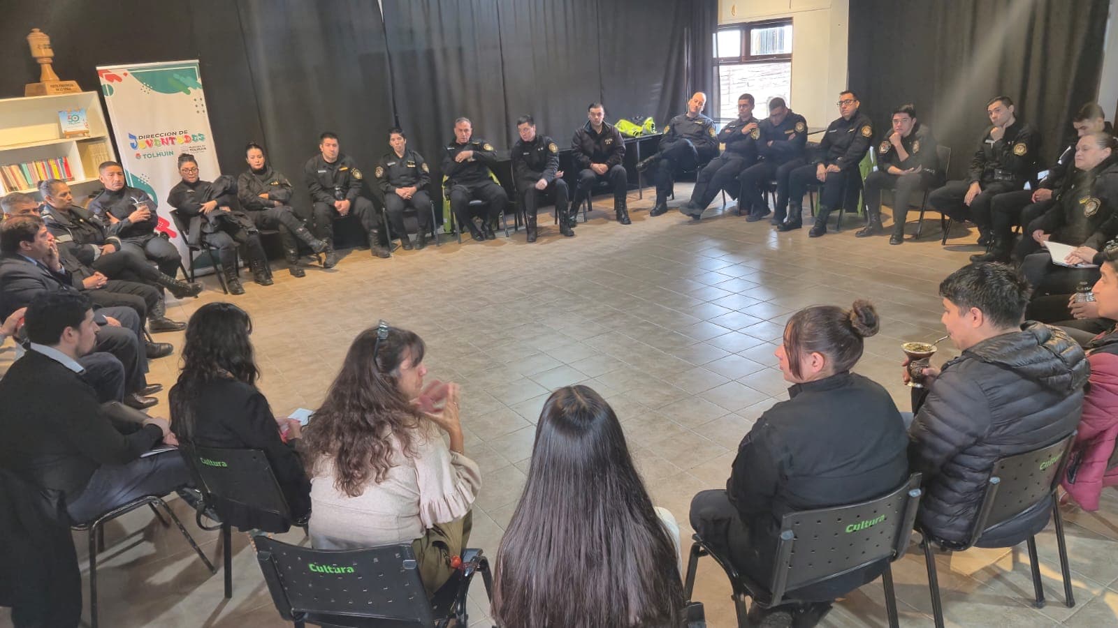 En Tolhuin se trabaja entre Policía y Justicia, por los casos de violencia familiar