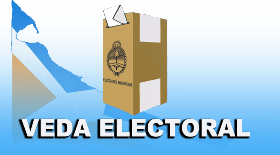 Este viernes comienza la veda electoral