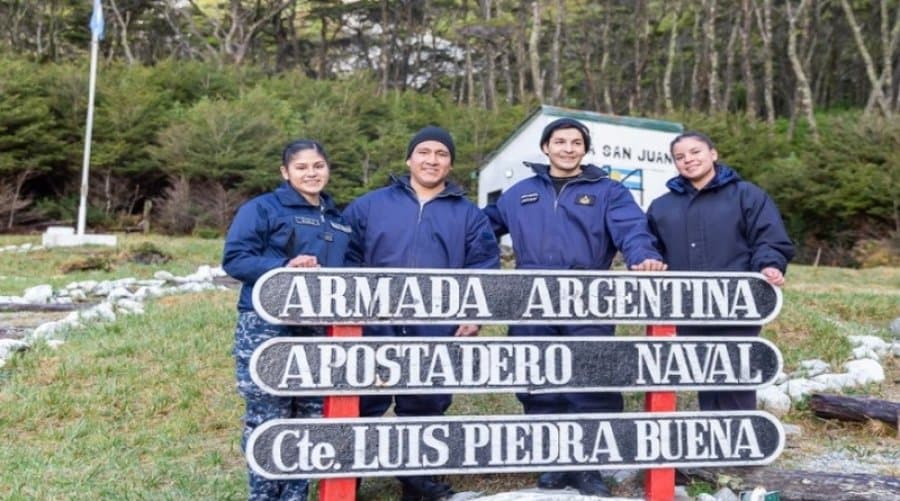 Nueva dotación custodia Isla de los Estados