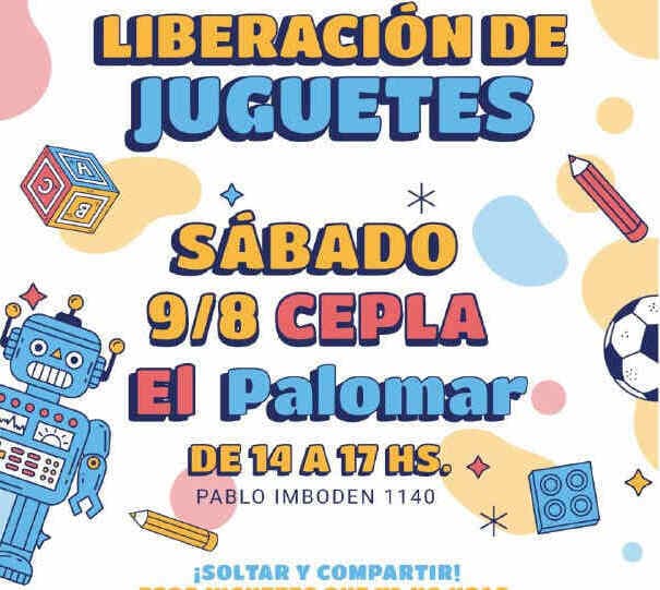Mes de las Infancias: se viene una jornada de valores y empatía con la “Liberación de Juguetes”