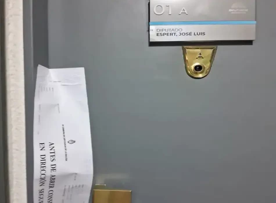 Diputados  autorizó a un juez a tomar medidas de prueba a José Luis Espert