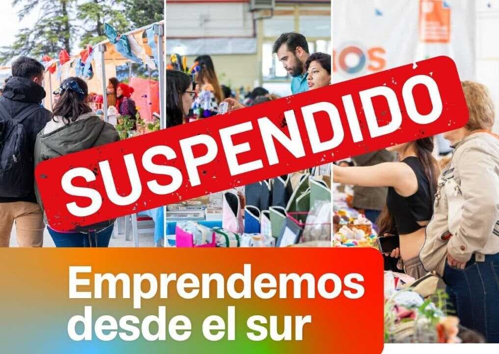 “Emprendemos desde el Sur” suspendida por cuestiones climáticas