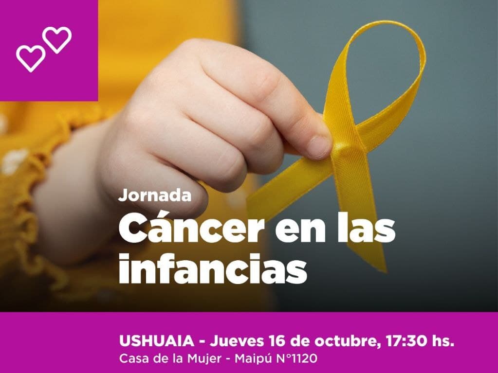 La Municipalidad de Ushuaia llevará adelante la Jornada “Cáncer en las infancias” con la participación de profesionales del Hospital Garrahan