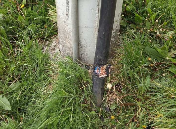 Hombre fue detenido por cortar  cables de alta tensión en Río Grande