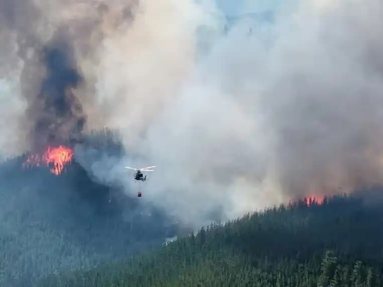 Epuyén declaró "Estado de Catástrofe" por los incendios forestales