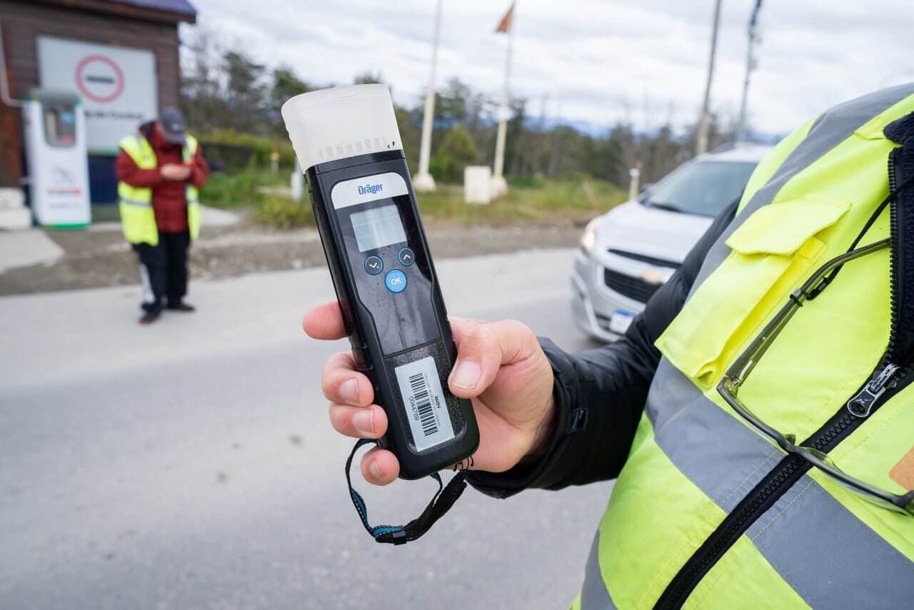 El Gobierno Provincial realizó más de mil doscientos test de alcoholemia en la ruta durante la Fiesta de Año Nuevo