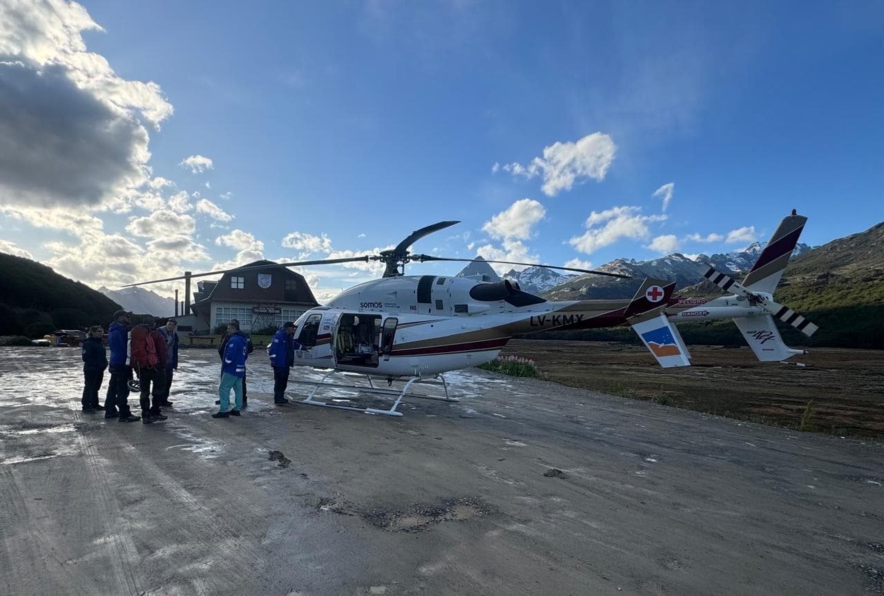 Se activó operativo de búsqueda por dos personas presuntamente extraviadas en la zona del Domo Blanco