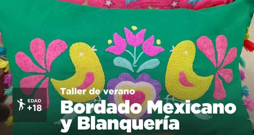 La Municipalidad de Ushuaia invita a participar del Taller de Verano de Bordado Mexicano y Blanquería