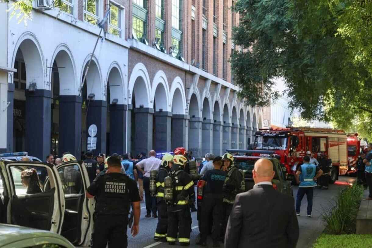 Explosión en la Escuela de Gendarmería