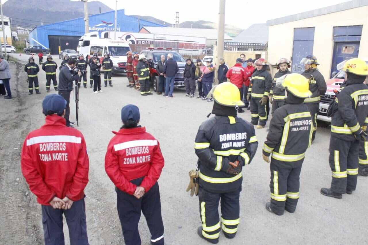 El Municipio participó en los homenajes al Bombero Voluntario Diego Sánchez