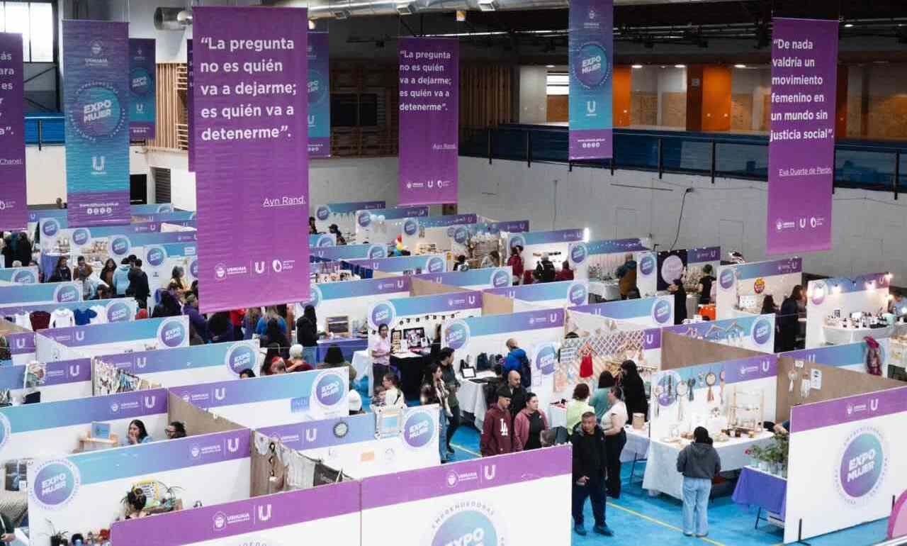 La Expo Mujer tuvo una gran convocatoria y reunió a más de 130 Emprendedoras en Ushuaia