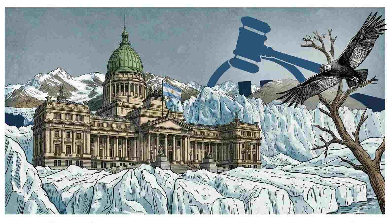 Convocan a sumarse a la demanda colectiva para frenar la Reforma de la Ley de Glaciares