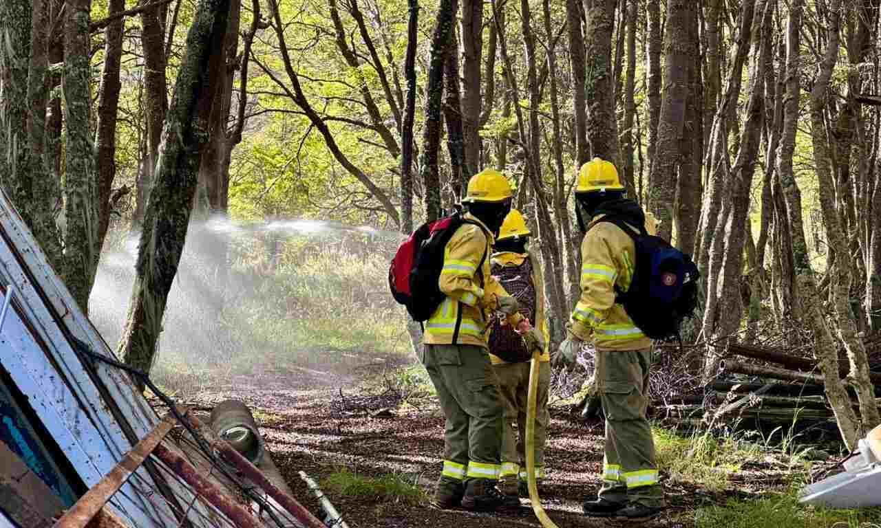 La Provincia dictó el Curso Inicial para Combatientes de Incendios Forestales