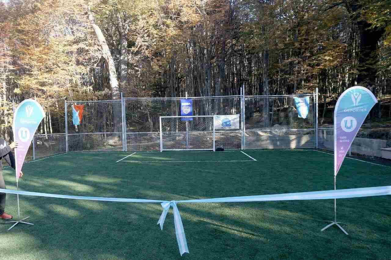 Playón Deportivo del Dos Banderas: “No queríamos dejar la obra sin terminar y avanzamos con fondos propios”