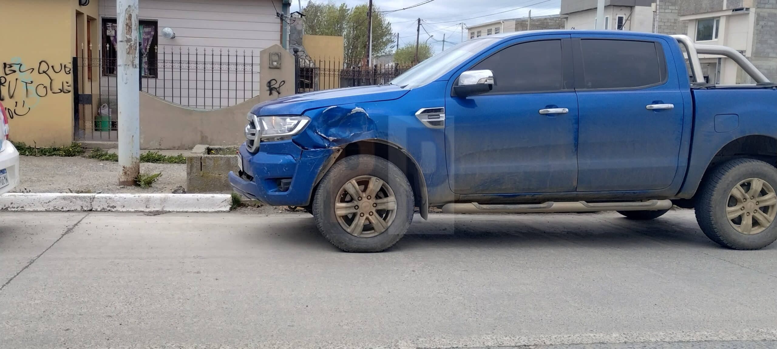 Accidente de tránsito sin personas lesionadas, sólo daños materiales