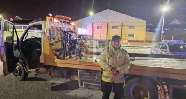 Policía intervino sobre los playones de Maipú ante ruidos molestos y riesgosas maniobras por parte de motociclistas