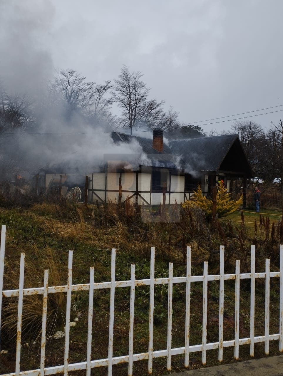 Incendio en una vivienda en la ciudad de Ushuaia con importantes pérdidas