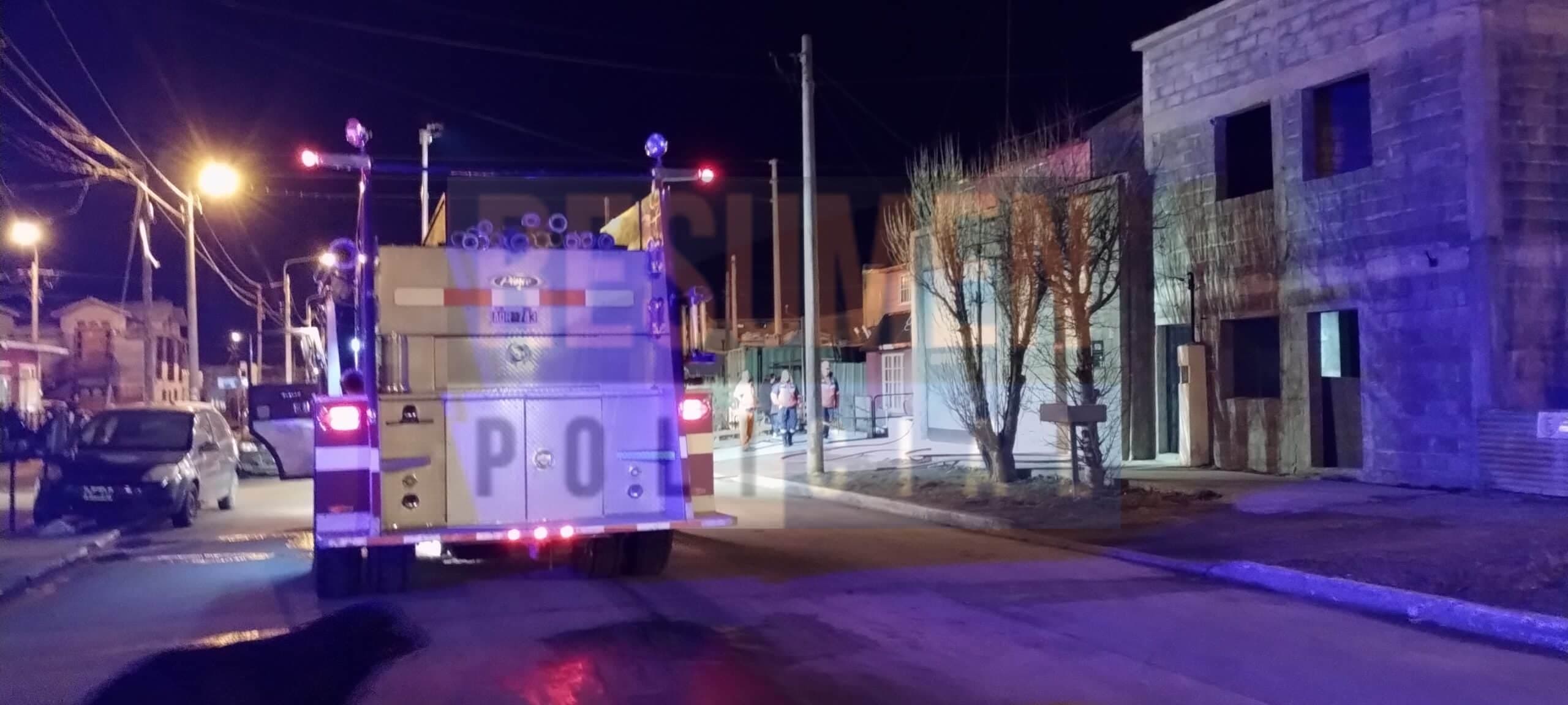 Principio de incendio sobre una vivienda en el casco viejo de la ciudad