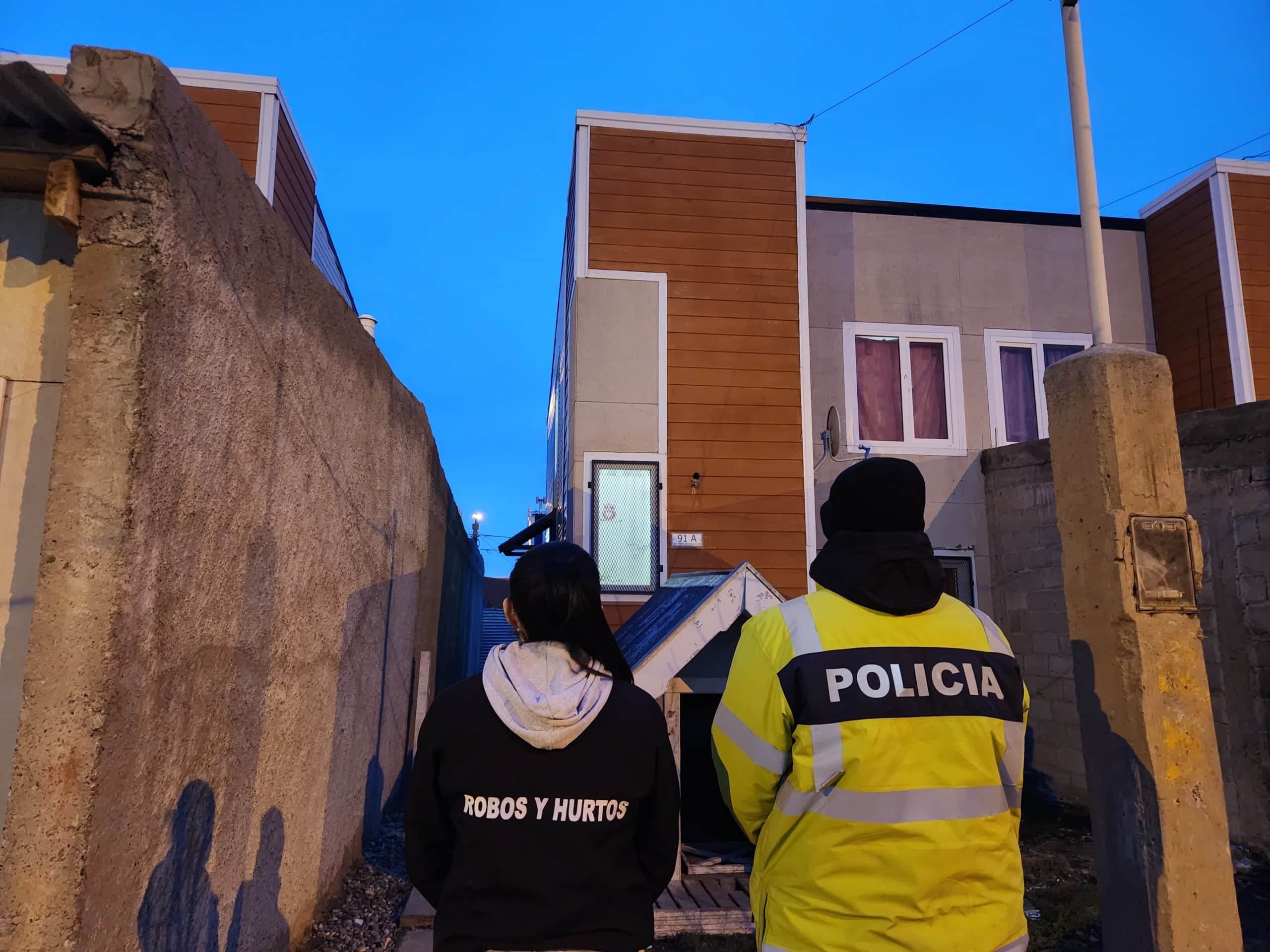 Allanamiento y secuestro de un televisor robado