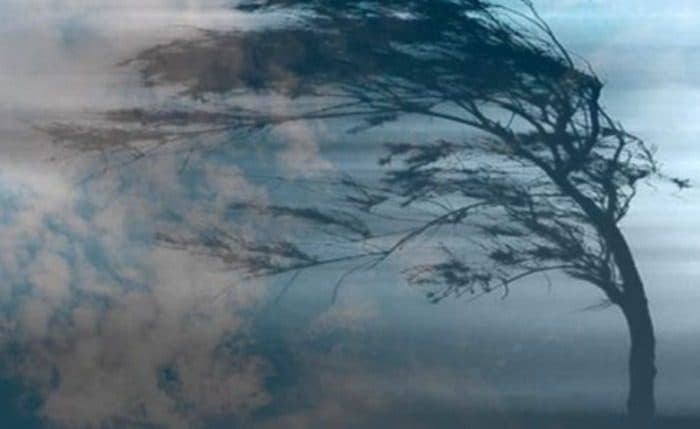 Alerta por vientos fuertes