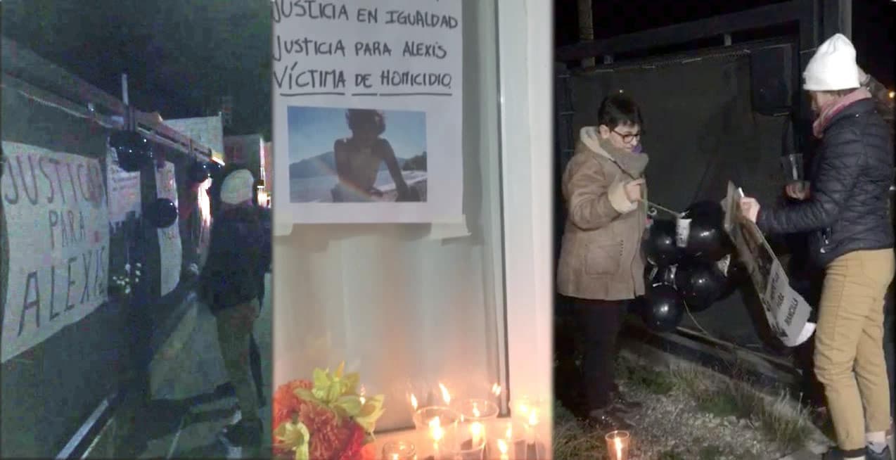Familiares y amigos del asesinado Alexis Baciocchi pidieron justicia