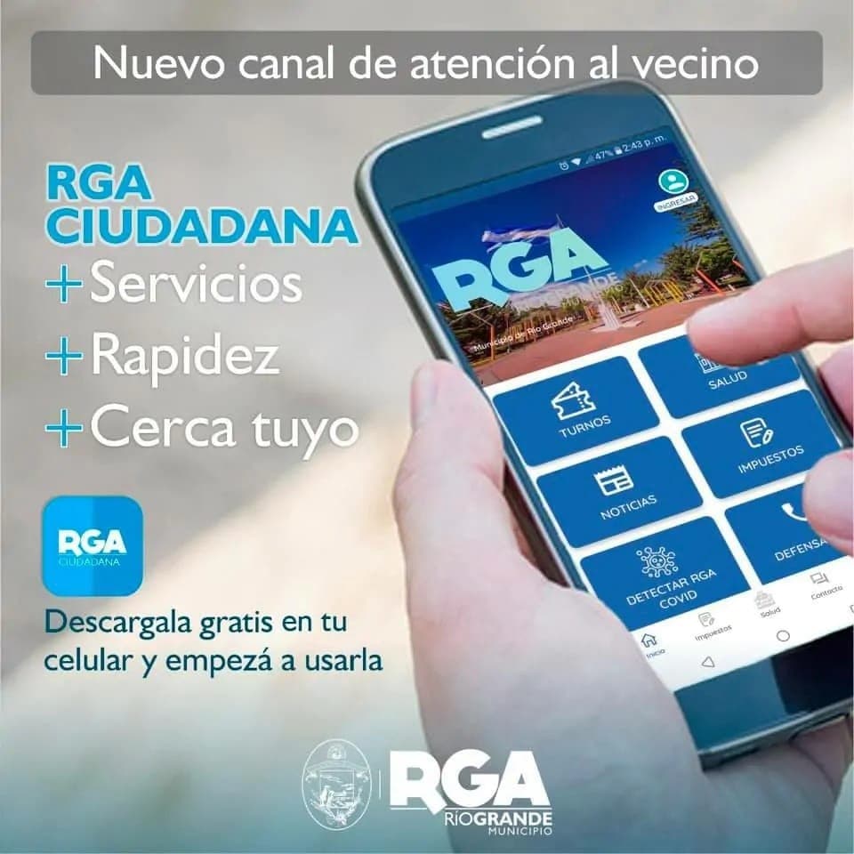 App RGA Ciudadana, descuentos, reclamos, beneficios, trámites y mucho más