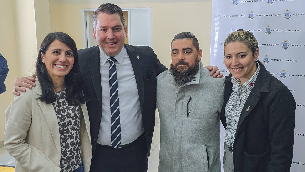 Tolhuin acompañó la apertura de Sesiones del Concejo Deliberante de R. Grande