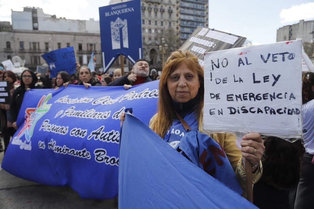 La Emergencia en Discapacidad es ley, el Senado rechazó el veto de Milei