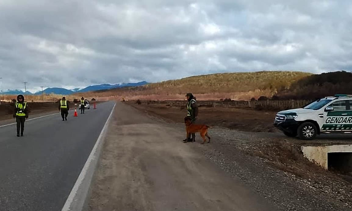 Gendarmería Nacional desplegó un amplio operativo de control y seguridad vial durante el fin de semana largo